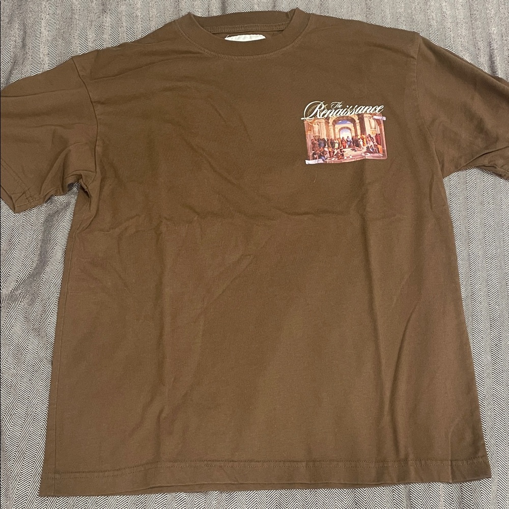 PacSun Brown Graphic Short Sleeve Tee